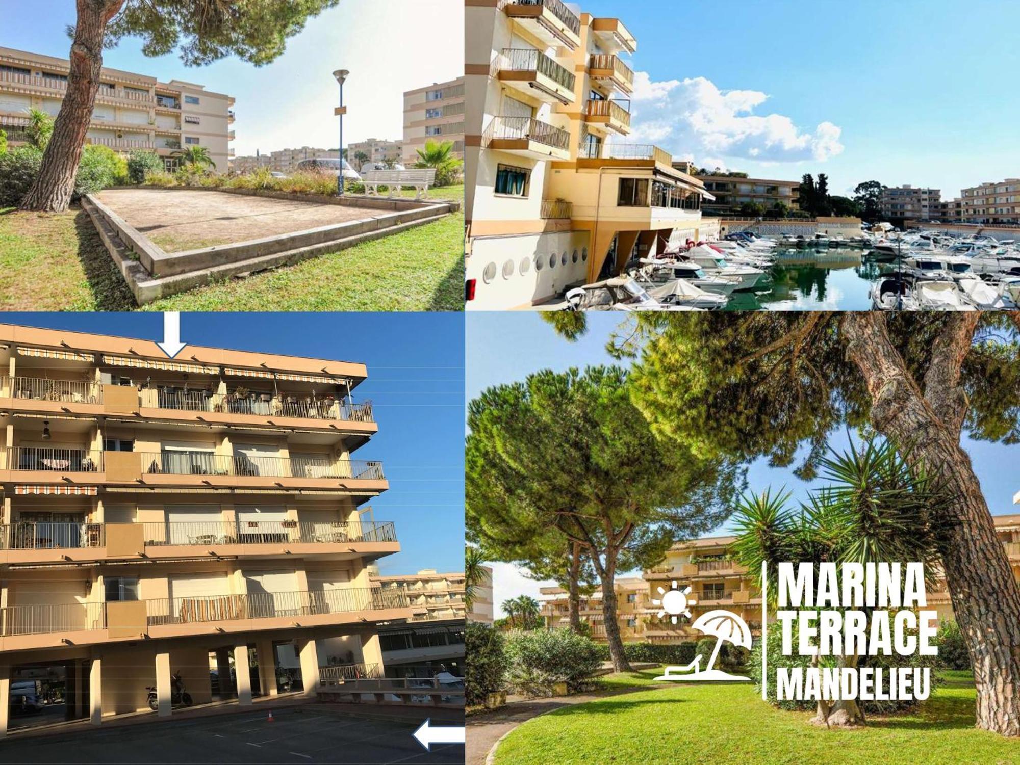 Апартаменти Marina Terrace Мандельє-ла-Напуль Екстер'єр фото