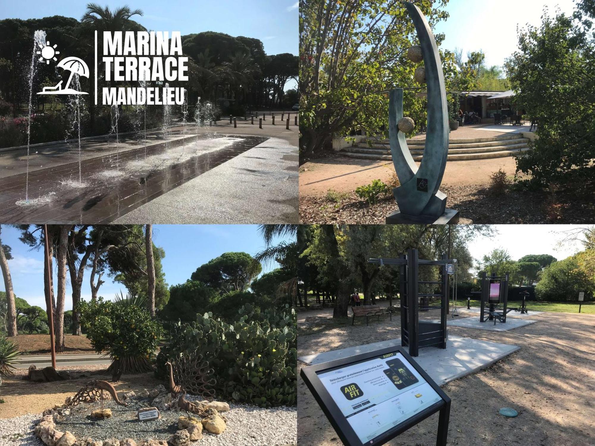 Апартаменти Marina Terrace Мандельє-ла-Напуль Екстер'єр фото